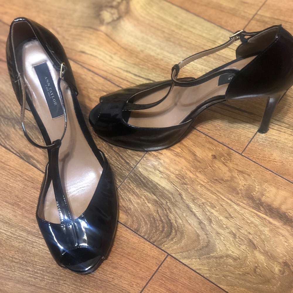 Ann Taylor Peep Toe Heels